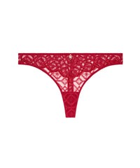 Aubade Red Sense of Illusion Tanga