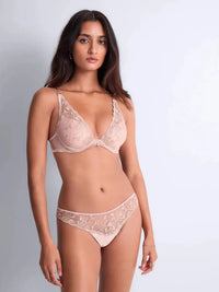 Aubade-Sand Rose Cosmic Romance Push Up Bra