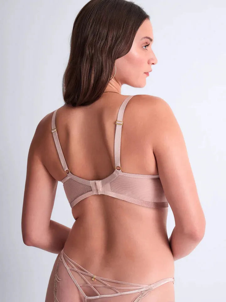 Aubade-Sand Rose Cosmic Romance Push Up Bra