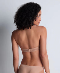 Aubade-Sheer emotion Sand Bandeau Plunge Bra