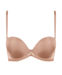Aubade-Sheer emotion Sand Bandeau Plunge Bra