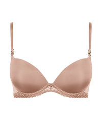 Aubade-Sheer emotion Sand Padded Plunge Bra