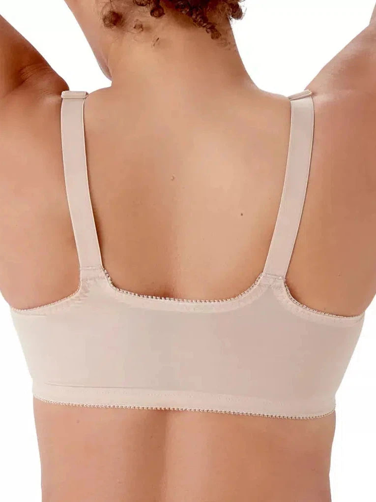 Beige Classic Full Cup Front Closure Bra