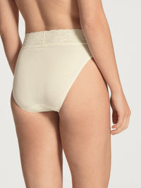 Calida-Calida Lycra Lace High Waist Brief Panty
