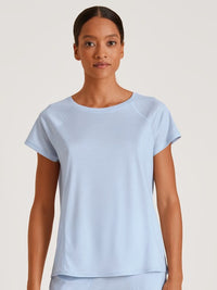 Calida-Harmony Blue Deep Cooling Short Sleeve Shirt