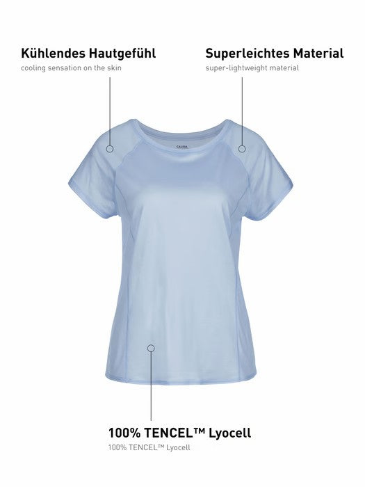 Calida-Harmony Blue Deep Cooling Short Sleeve Shirt