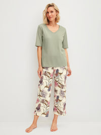 Calida-Tea Green Short Sleeve Shirt