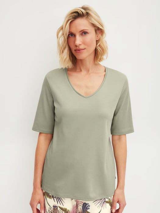 Calida-Tea Green Short Sleeve Shirt