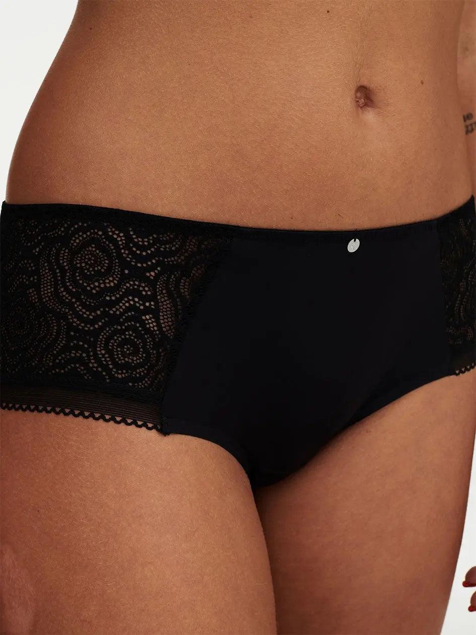 Chantelle Black C Jolie Lace Hipster