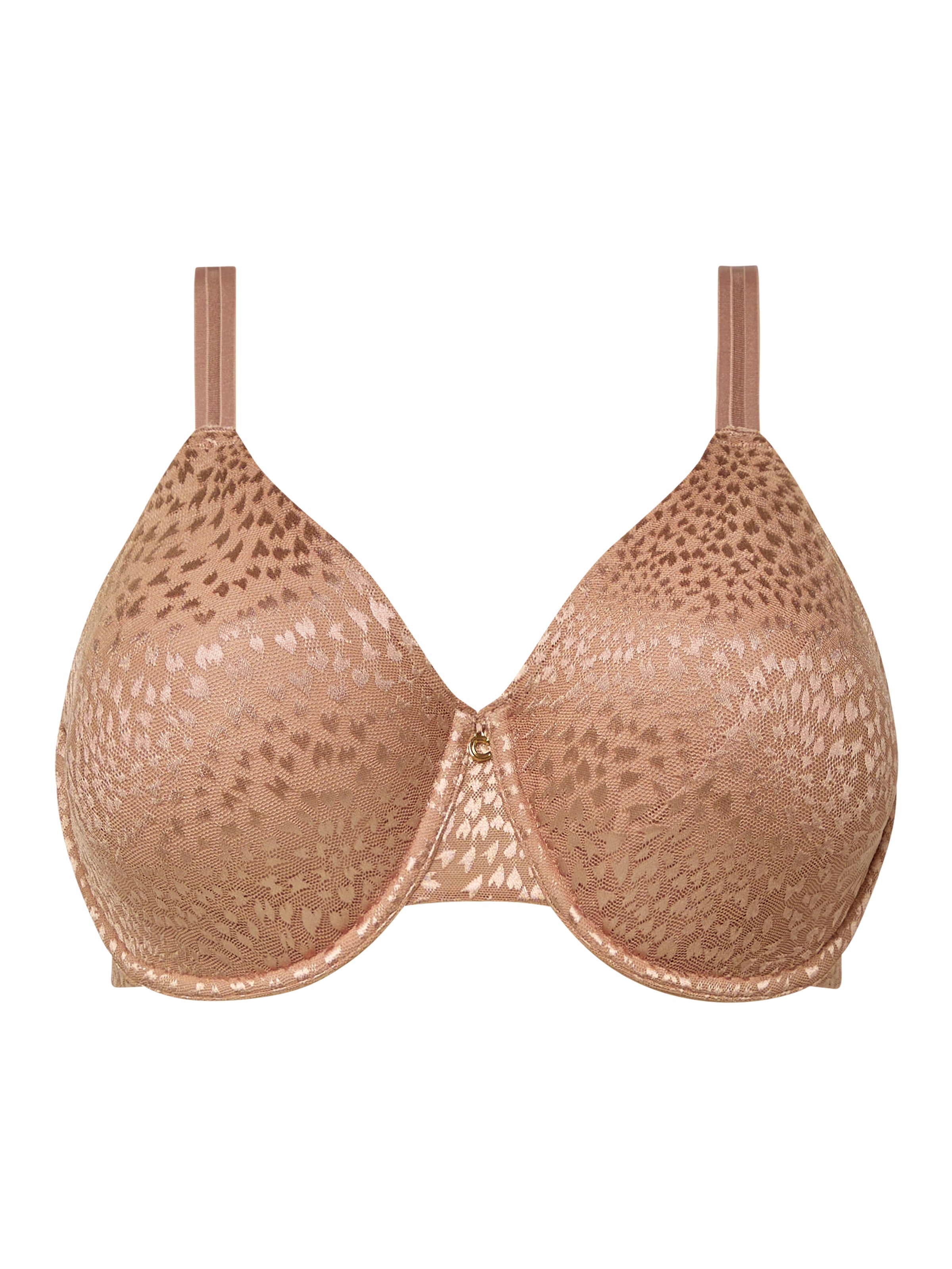 Chantelle-Coffee Latte Magique Seamless Unlined Minimizer Bra
