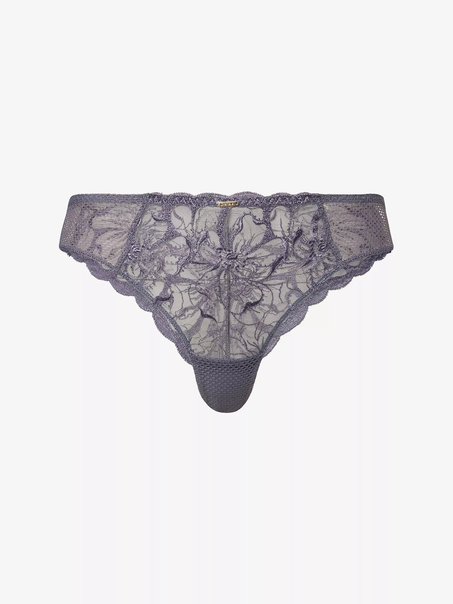 Chantelle-Fancy Fleurs Grey Tanga