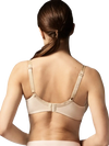 Back of Chantelle Nude Basic Invisible Memory Foam Bra