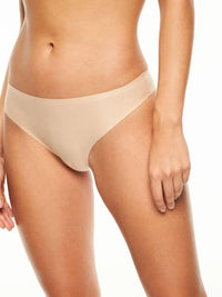 Chantelle SoftStretch Thong in Nude color