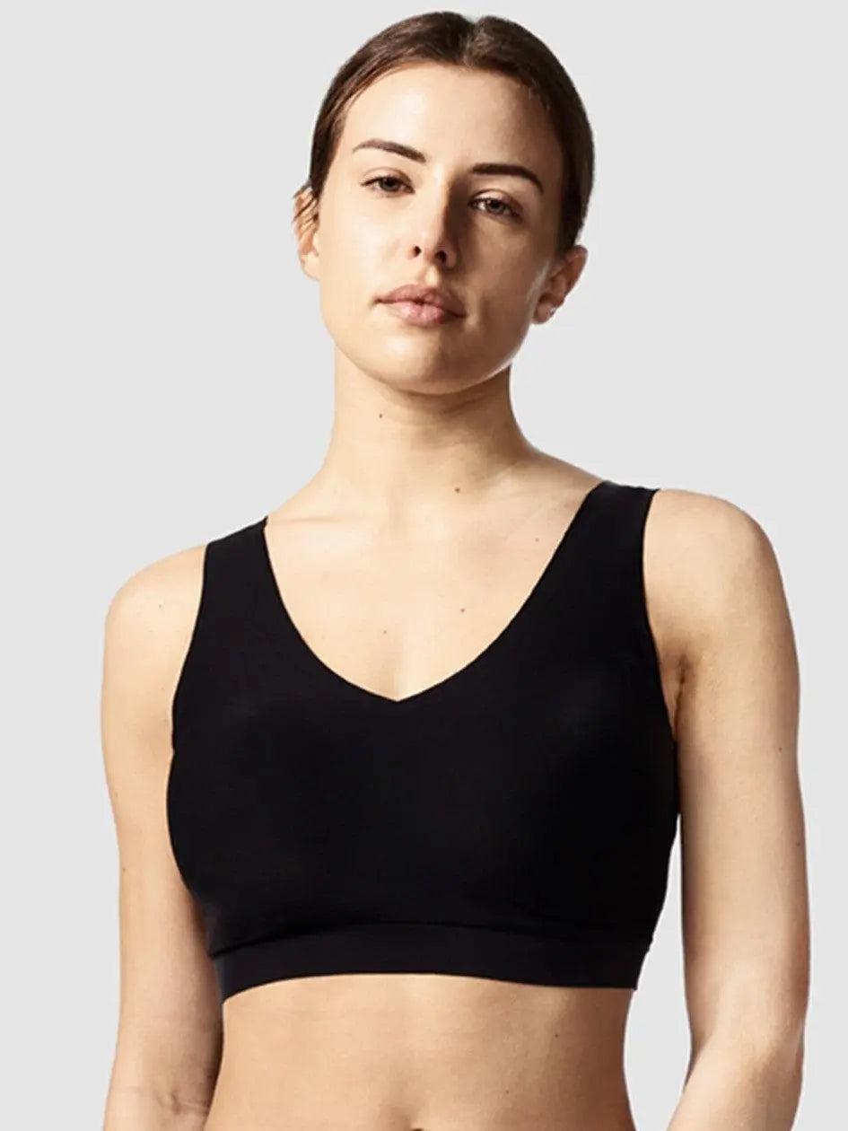 Chantelle SoftStretch V-Neck Bra in Black Color