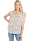 Dear John Twilight Mauve Thistle Snake Top