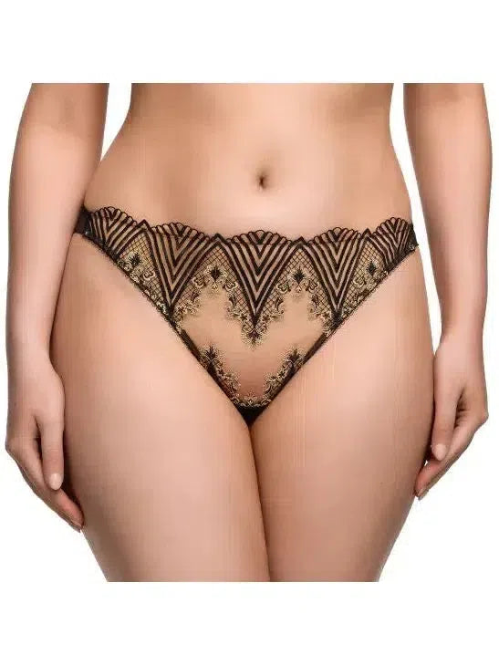 Dita Von Teese-Black Fortunia G-String