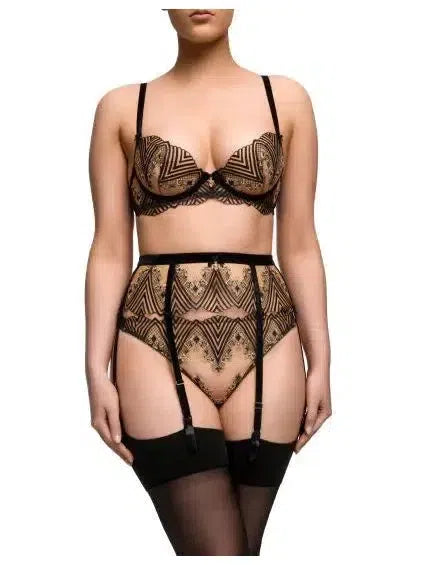 Dita Von Teese-Black Fortunia Plunge Bra
