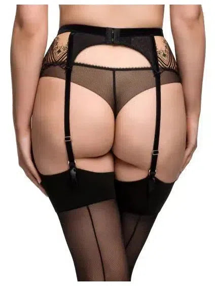 Dita Von Teese Black Fortunia Suspender LaBella Intimates & Boutique Dita Von Teese Black Fortunia Suspender LaBella Intimates & Boutique