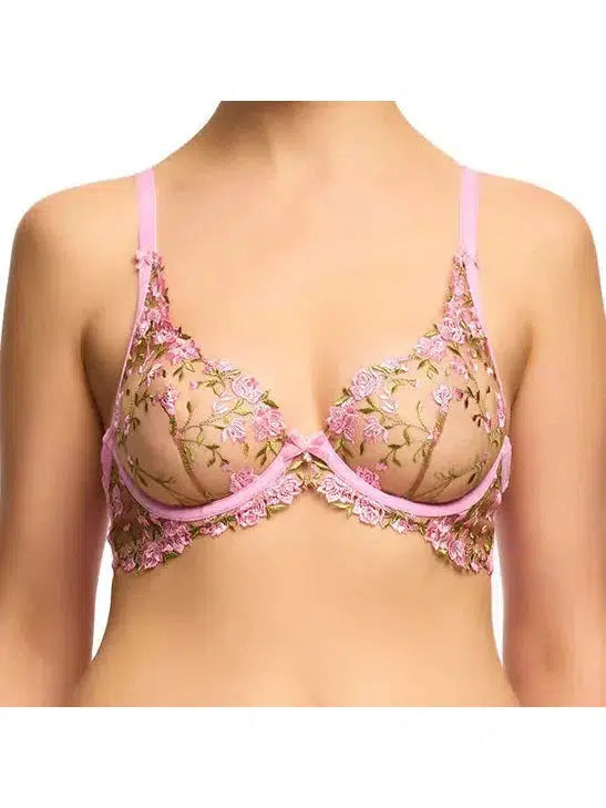 Dita Von Teese Chaming Pink Rosewyn Plunge Bra