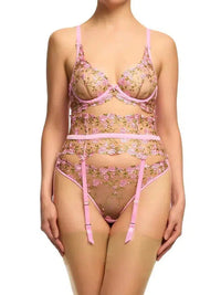 Dita Von Teese Charming Pink Rosewyn Suspender