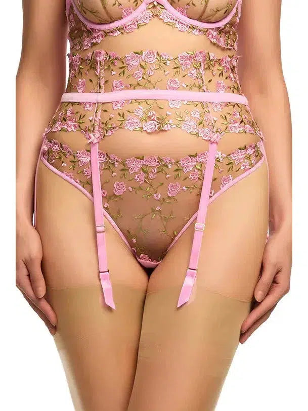 Dita Von Teese Charming Pink Rosewyn Suspender