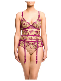 Dita Von Teese-Pinot Noir Rosewyn Plunge Bra