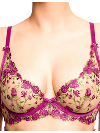 Dita Von Teese-Pinot Noir Rosewyn Plunge Bra