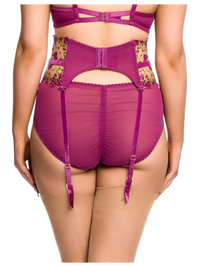 Dita Von Teese-Pinot Noir Rosewyn Suspender