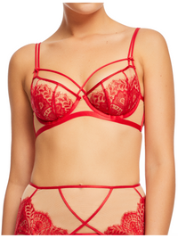 Dita Von Teese Red Maestra Bra