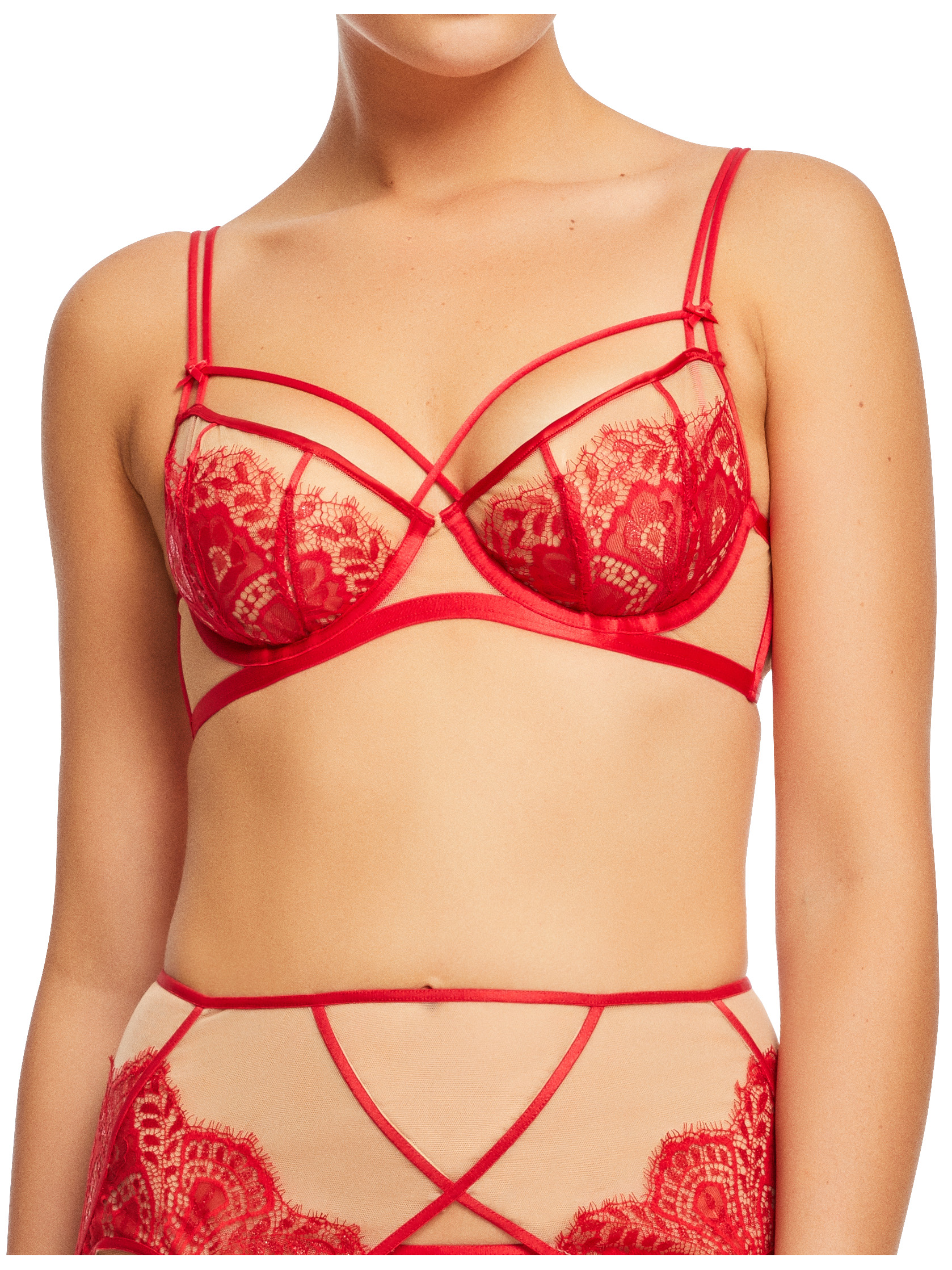 Dita Von Teese Red Maestra Bra