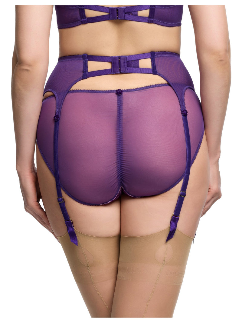 Dita Von Teese-Vibrant Violet Tryst Suspender