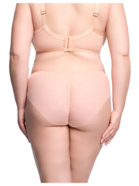 Dita Von Teese-Vintage Peach Fortunia Hi-Cut Brief