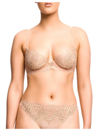 Dita Von Teese-Vintage Peach Fortunia Plunge Bra