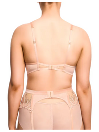 Dita Von Teese-Vintage Peach Fortunia Plunge Bra