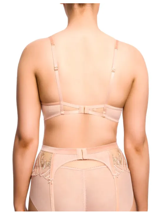 Dita Von Teese-Vintage Peach Fortunia Plunge Bra