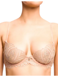 Dita Von Teese-Vintage Peach Fortunia Plunge Bra