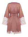 Effetto Lingerie-Wood Rose Effetto Satin Robe