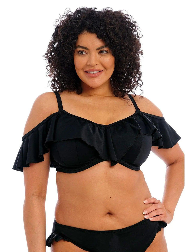 Blk Plain Sailing Bikini Top