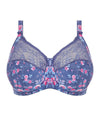 Denim Floral Morgan Bra