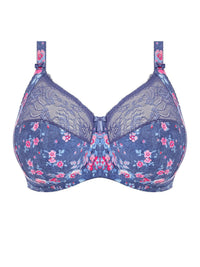 Denim Floral Morgan Bra