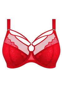 Elomi Brianna Plunge Bra EL8080HAD in Haute Red – product view 6