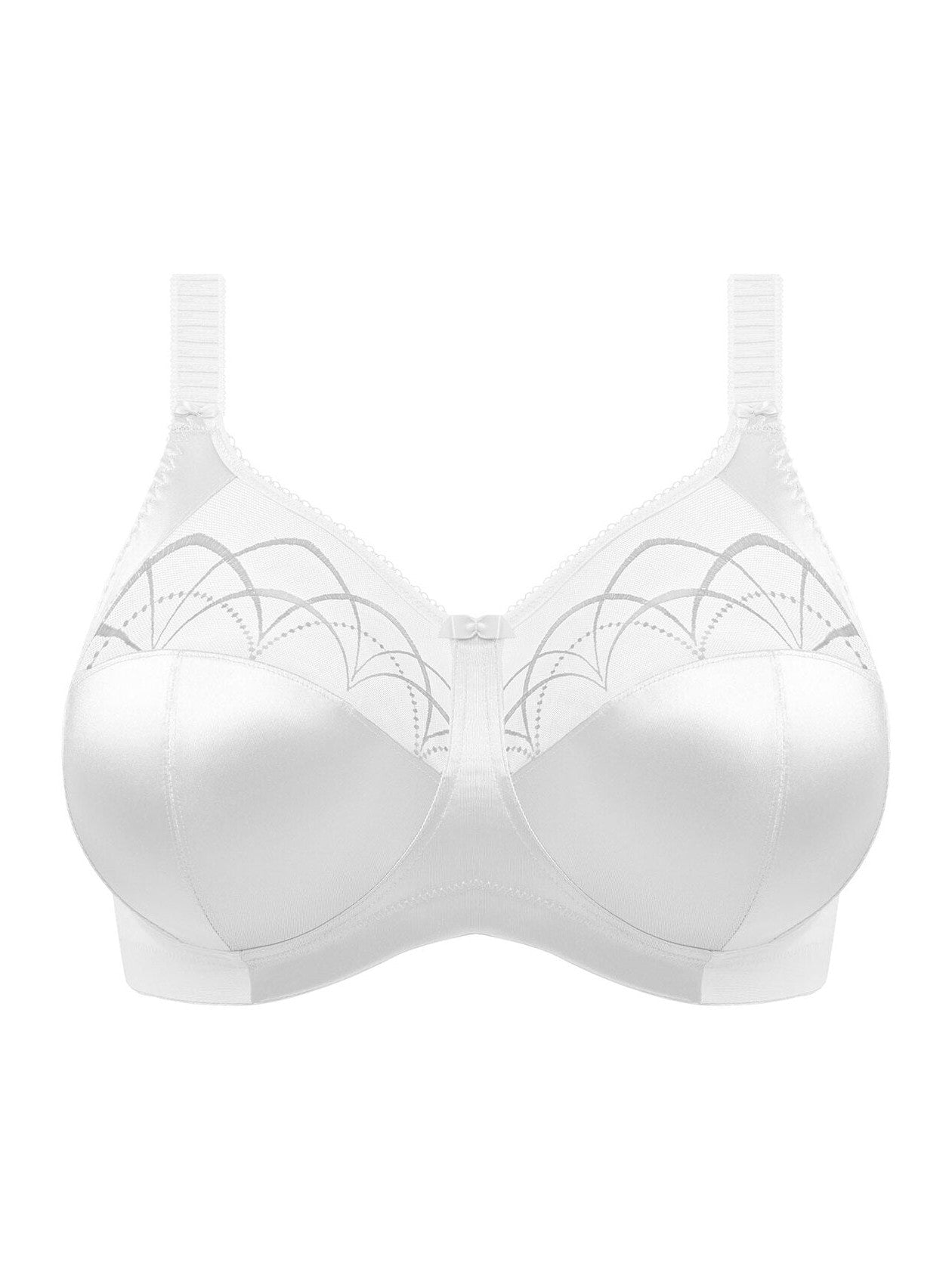 Elomi Cate White Wire-Free Bra