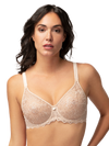 Empreinte-Empreinte Creamy Beige Cassiopee Seamless Embroidered Full Cup Bra