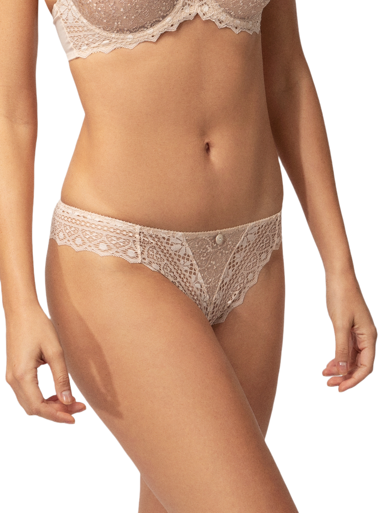 Empreinte Creamy Beige Cassiopee Thong