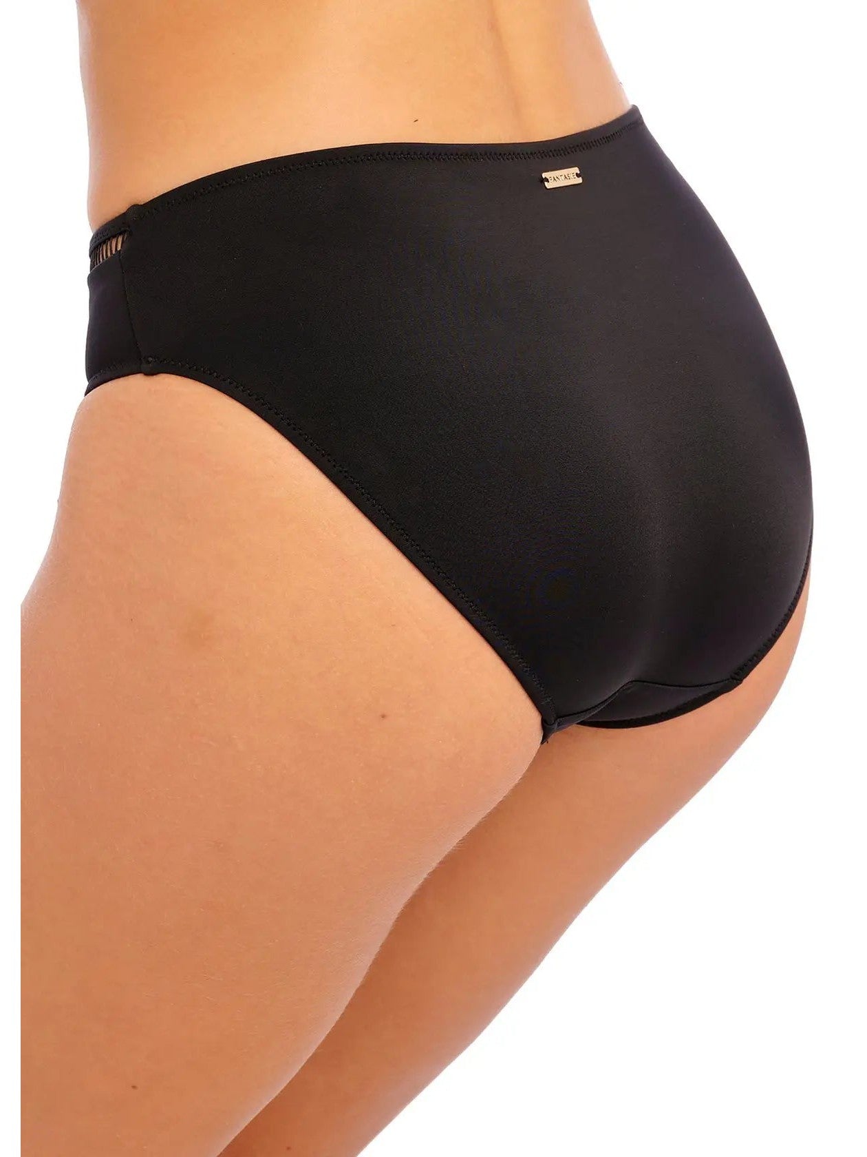 Fantasie Black East Hampton Mid Rise Bikini Briefs