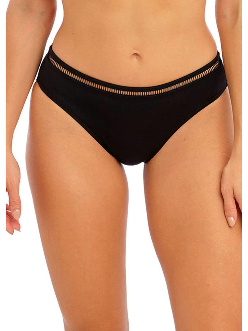 Fantasie Black East Hampton Mid Rise Bikini Briefs