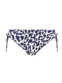 French Navy Hope Bay Mid Rise Bikini Brief