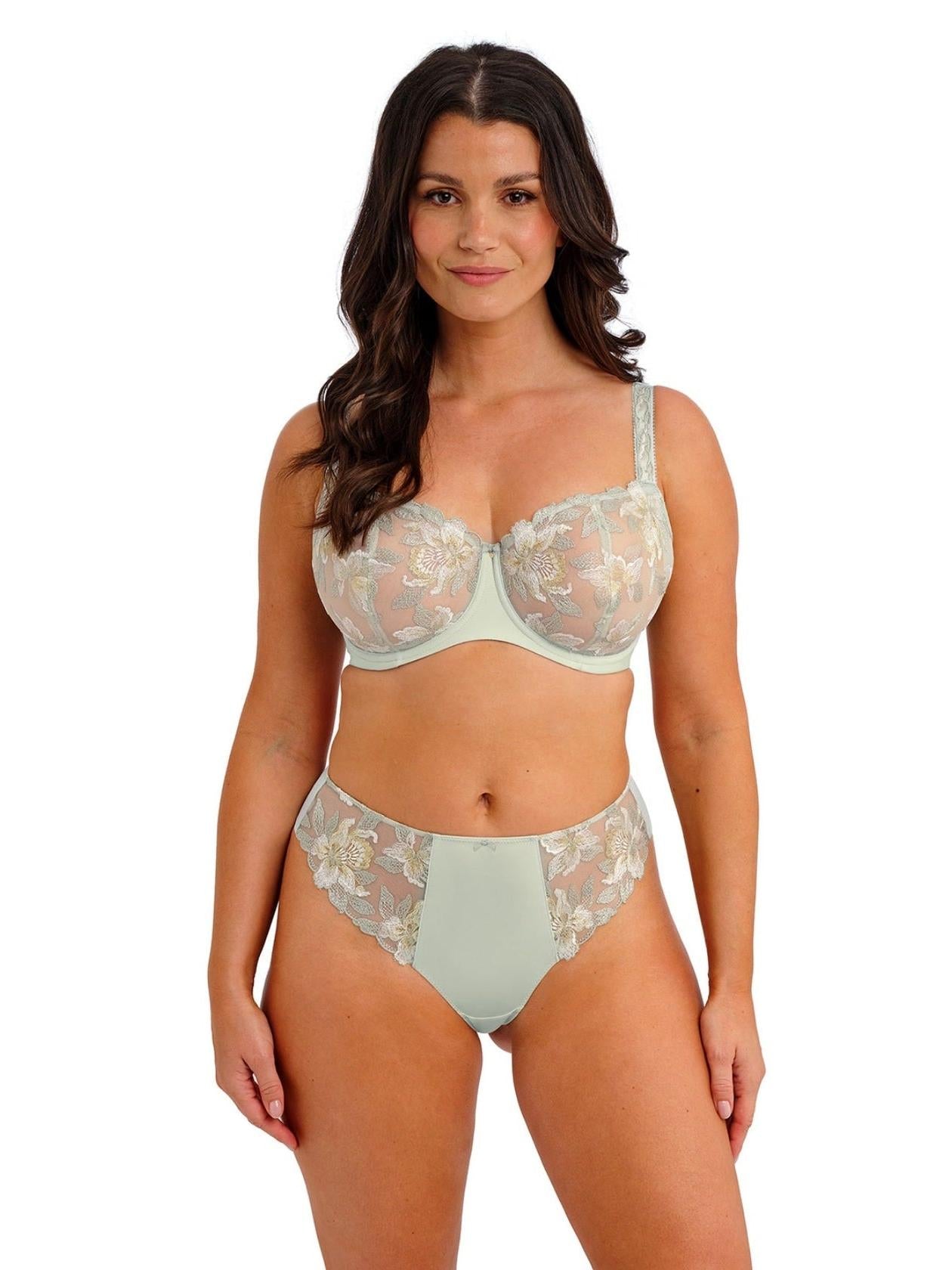 Fantasie-Vintage Green Magdalena Balconette Bra