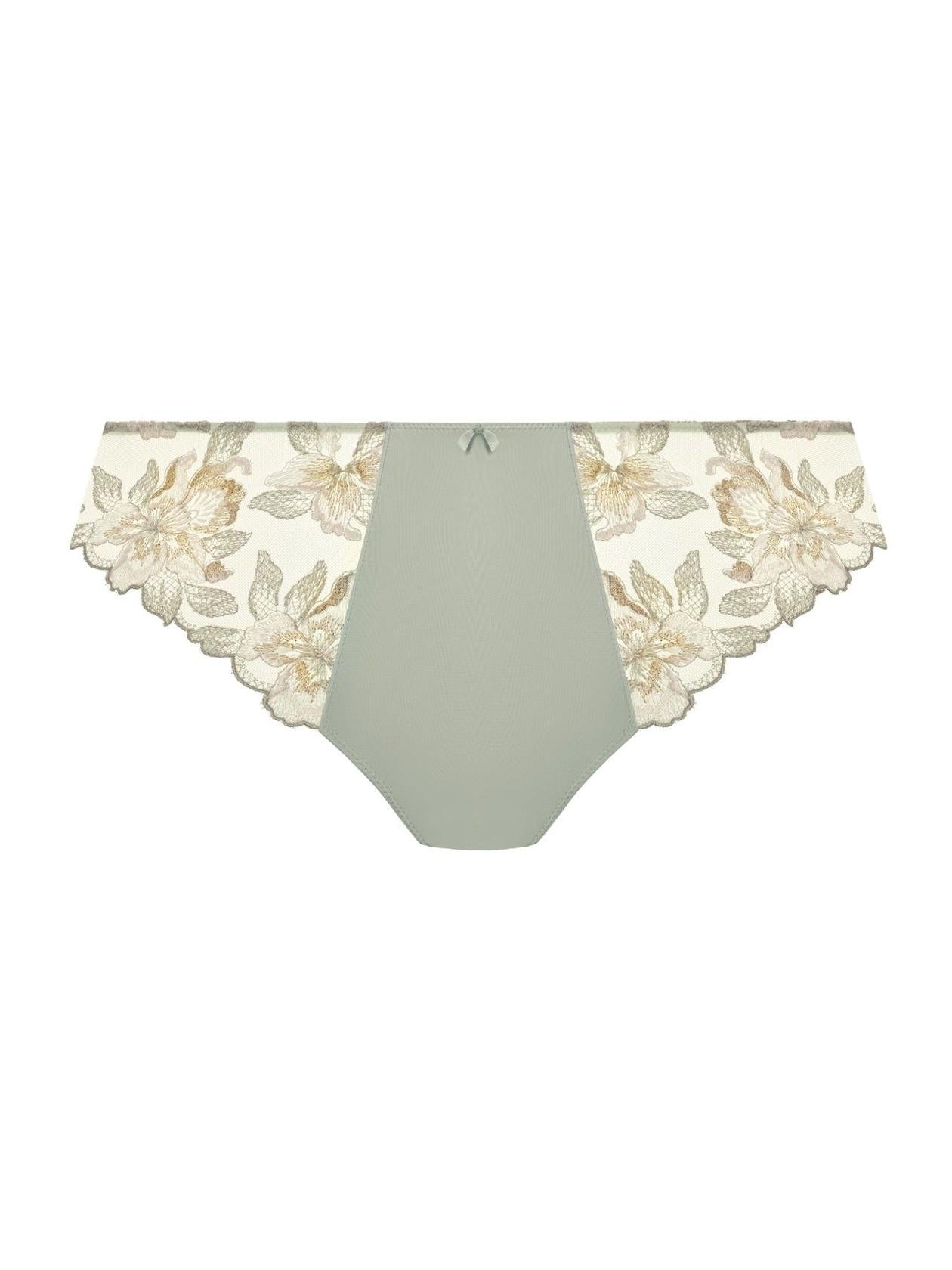 Fantasie-Vintage Green Magdalena Thong