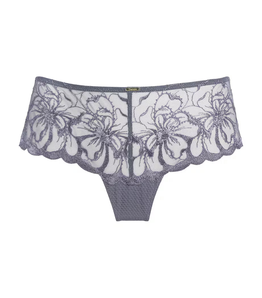 Fancy Fleurs Grey Brief